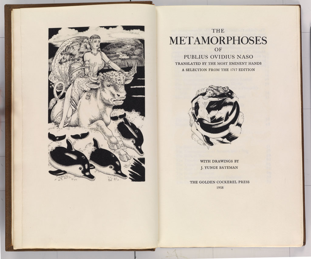 (GOLDEN COCKEREL PRESS.) Ovid. The Metamorphoses of Publius Ovidius Naso.
